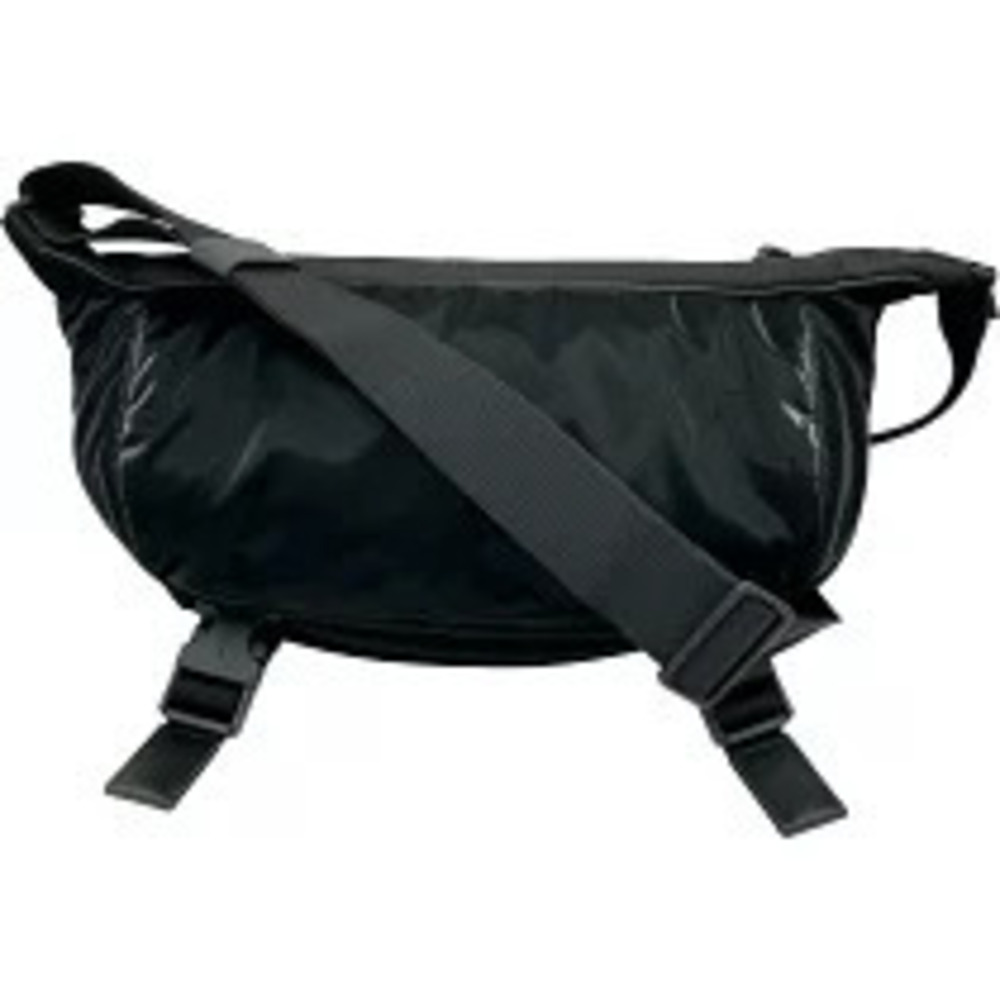 Saint Laurent Embroidered Body Bag Black Leather